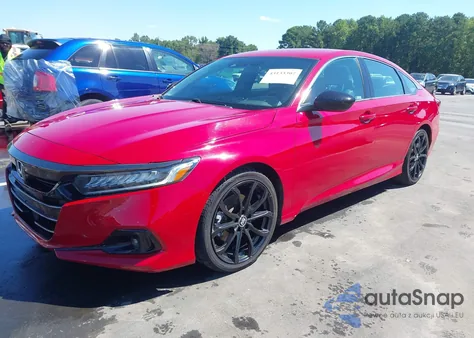 2021 Honda Accord Sport from USA, damaged, VIN 1HGCV1F36MA082078